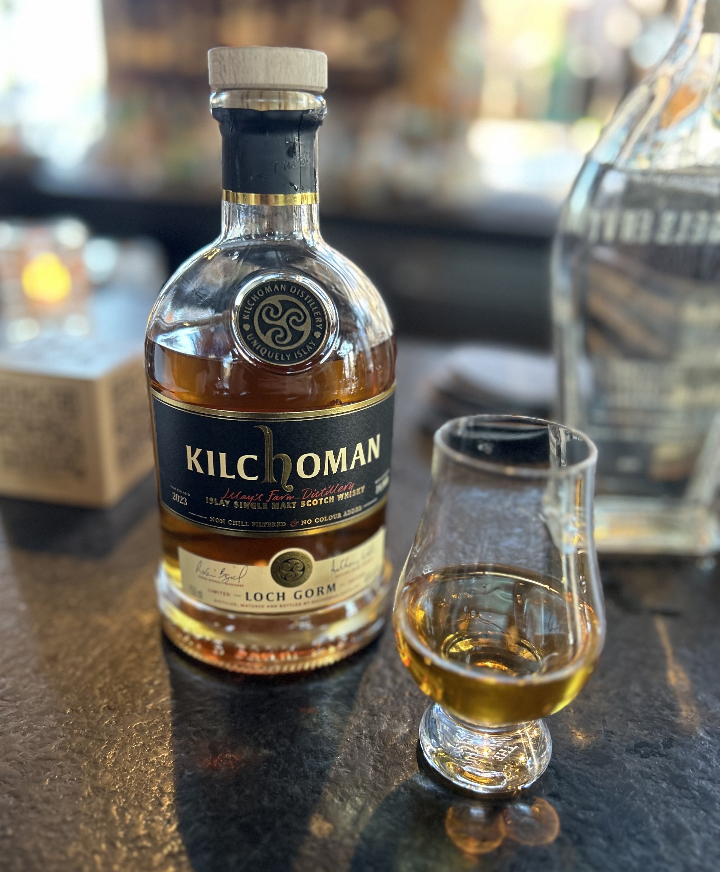 Review #487 - Kilchoman Loch Gorm (2023) — Me, My Wife & Whisky